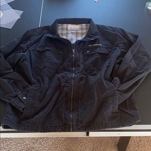 Men’s Black Columbia Utility Jacket Extra Large